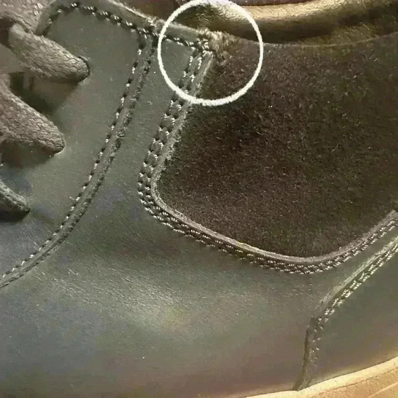 Bruno Maglia “Dimento” Navy Blue Hi-Top Leather Sneaker Size Men’s 10 M - Picture 10 of 10